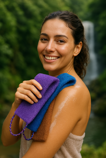 African Exfoliating Body Sponge